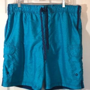 OP mens swimsuit board shorts size XL (40-42) Preowned